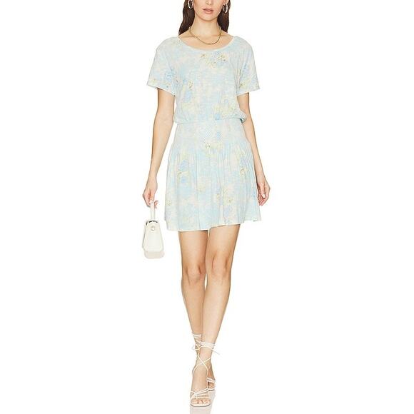 Loveshackfancy 'Amore' Blue Dress Size S - Picture 1 of 5